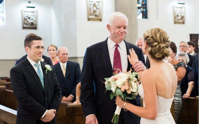 Bride Given Away By Man Who Received Her Late Father’s Heart