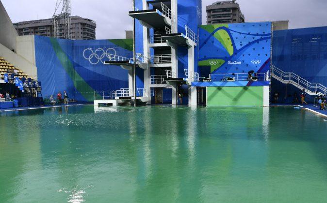 Report: Olympic Diving Pool That Turned Green Is Officially Closed