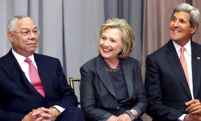 Colin Powell Says He Has No Recollection of Dinner Conversation With Hillary Clinton