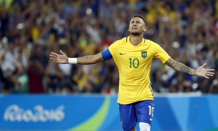 Neymar Kick Is Gold, Giving Brazil 1st Olympic Soccer Title