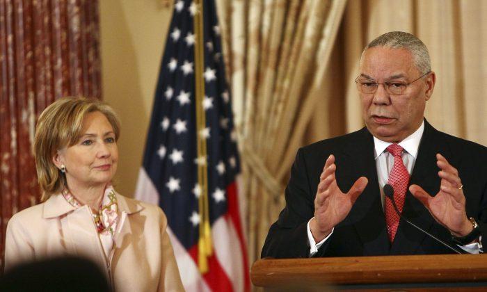 Colin Powell Says Clinton Trying to Pin Her Use of Private Email Server on Him