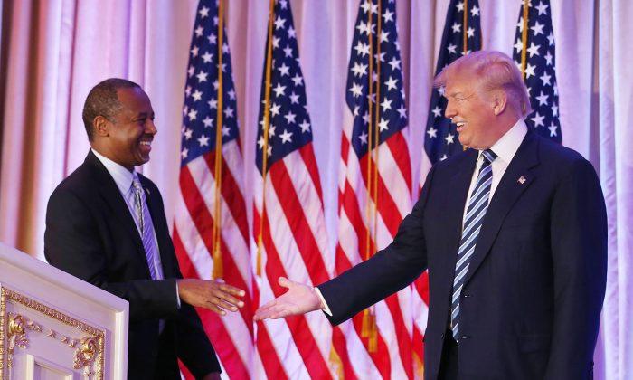 Ben Carson Not Interested in Official Position in Trump’s Cabinet