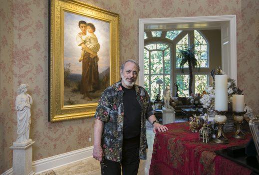 Art collector and chairman of the Art Renewal Center Frederick Ross at his home on Aug. 11, 2016. (Samira Bouaou/Epoch Times)