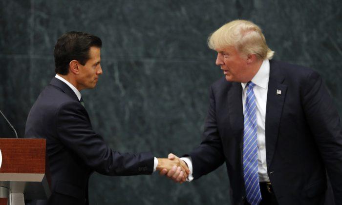 Trump and Mexican President Discuss Immigration and Trade