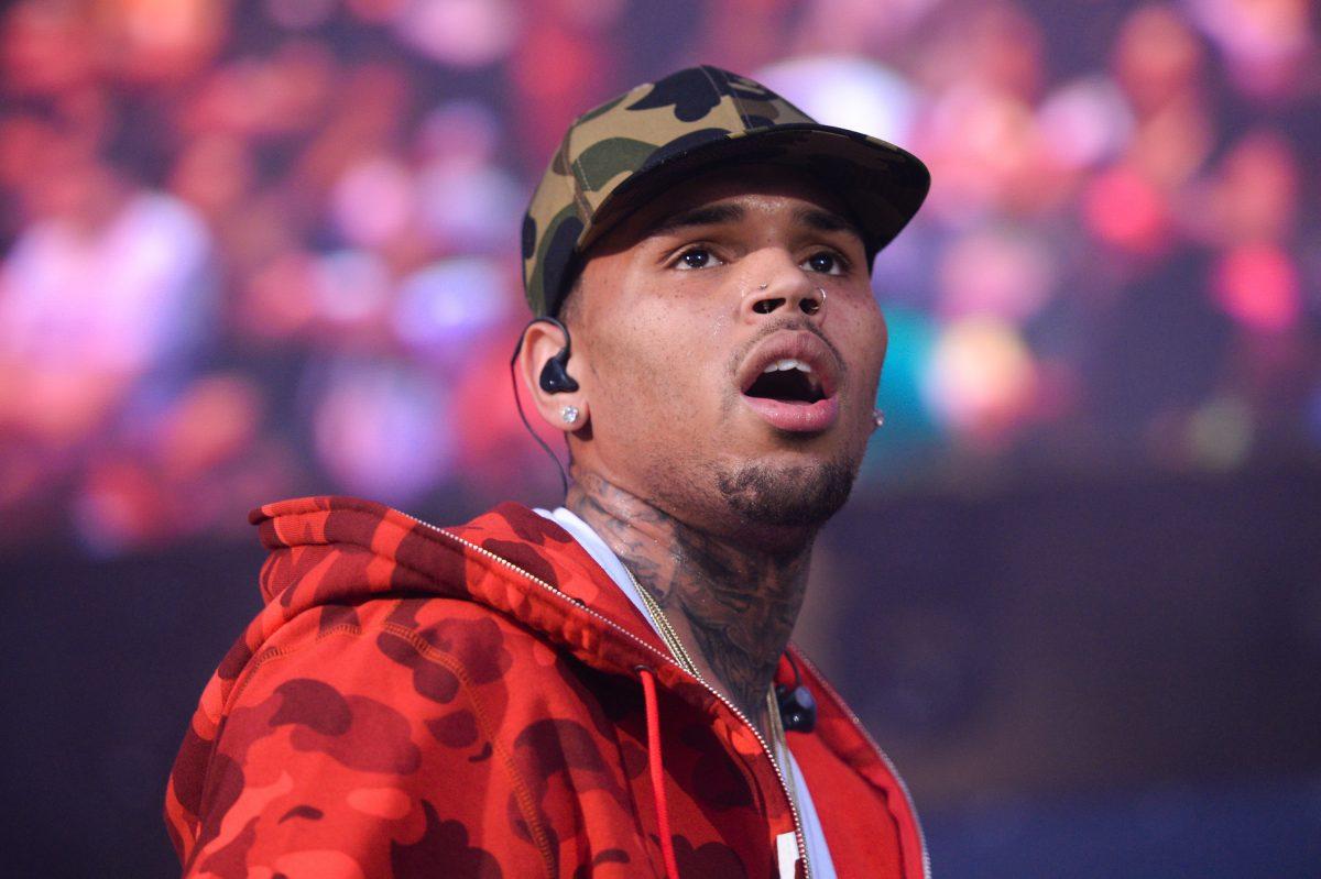 Chris Brown performs at the 2015 Hot 97 Summer Jam at MetLife Stadium in East Rutherford, N.J. Authorities said officers responded to singer Brown's Los Angeles home early Tuesday, Aug. 30, 2016, after a woman called police seeking assistance. (Photo by Scott Roth/Invision/AP)