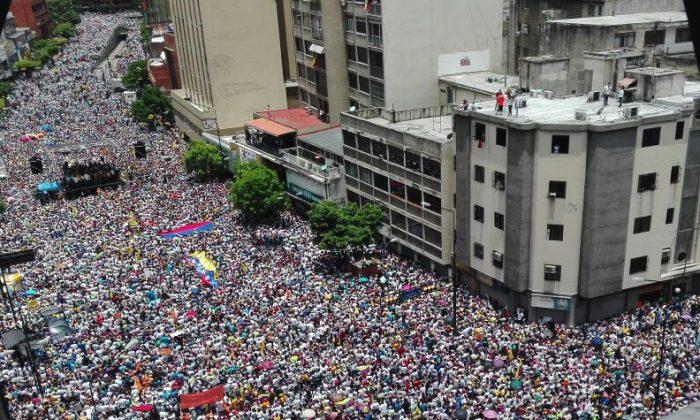 Up to a Million Take to Streets in Venezuela to Oust President