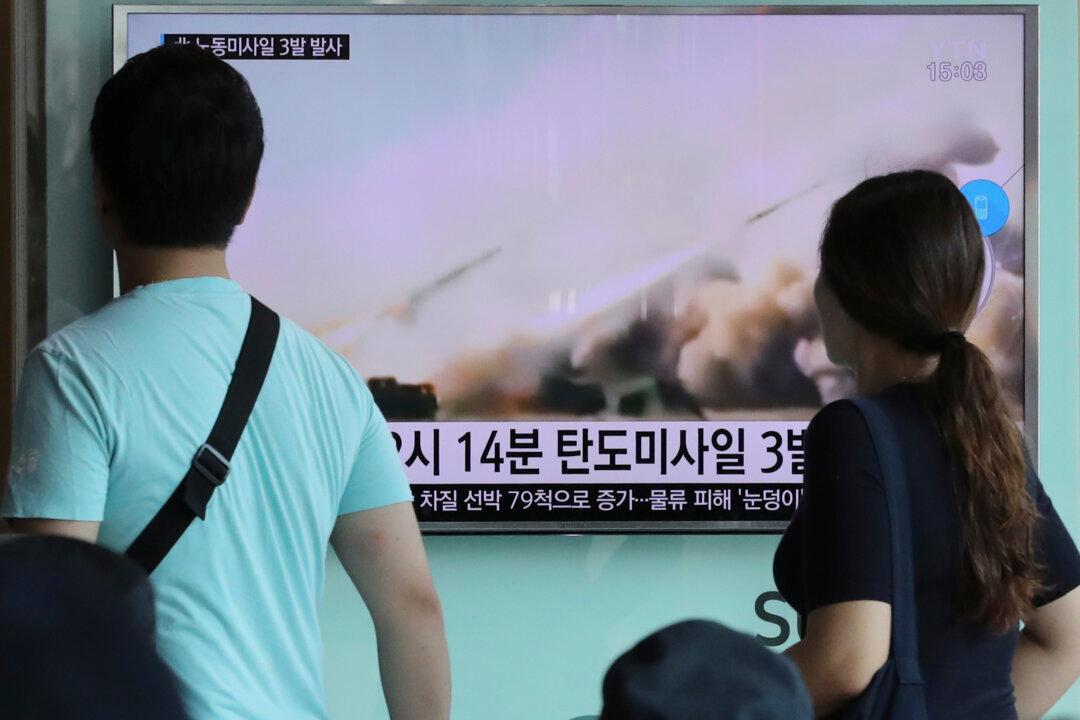 Seoul Says North Korea Fires 3 Medium-Range Missiles