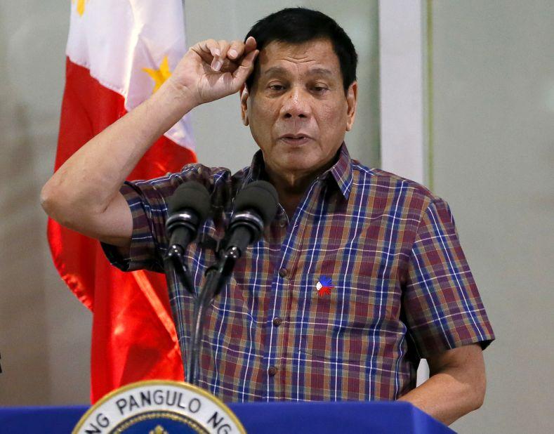 Duterte Tells Obama Not to Question Him About Killings