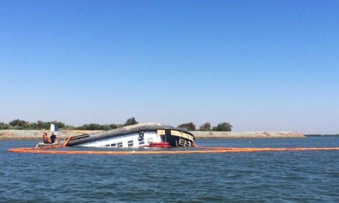Riverboat Capsizes in Sacramento-San Joaquin River Delta