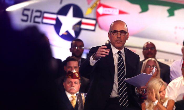 Report: Matt Lauer Leaves NYC to Explain Firing to Son