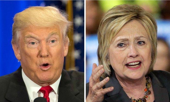 Clinton, Trump Confront Weaknesses in Security Forum