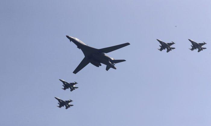 US Flew Bombers Over Korean Peninsula Late Tuesday, South Korea Says