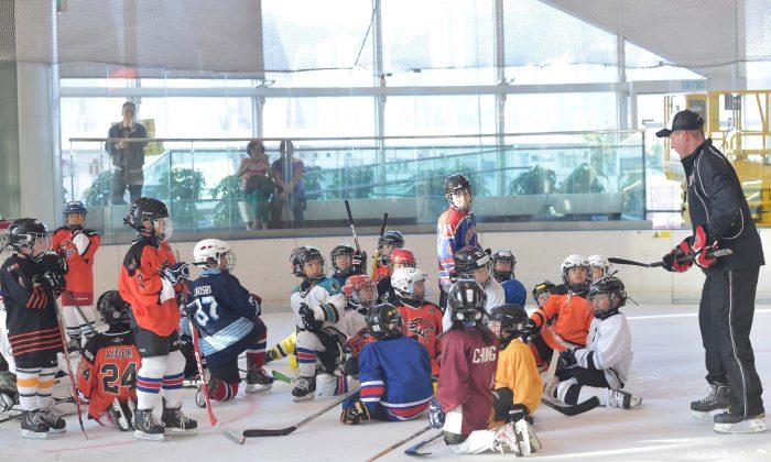 Pre-season Skills Training for Budding Ice Hockey Stars