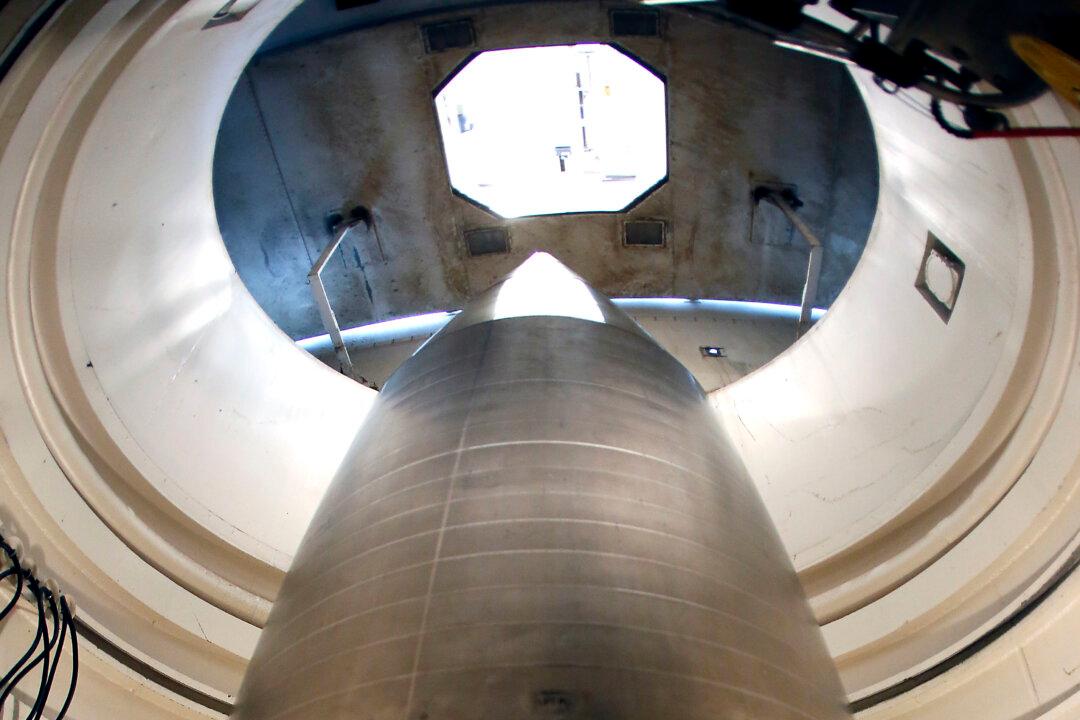 US Air Force Conducts Test Flight of Intercontinental Ballistic Missile