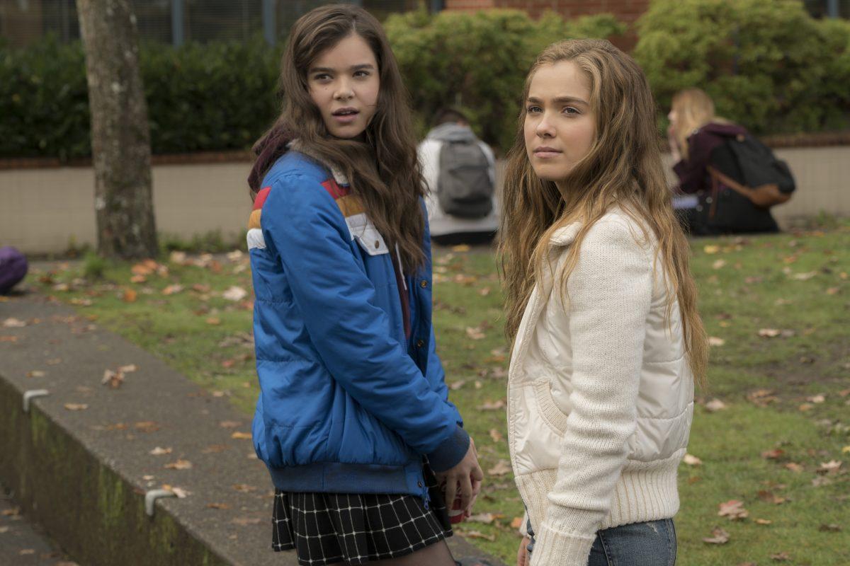Hailee Steinfeld (L) and Haley Lu Richardson in "The Edge of Seventeen." (Murray Close/STX Productions, LLC)