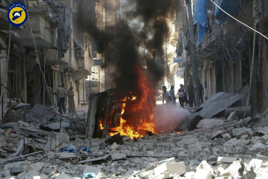 Syrian Monitor: Russian Airstrikes Killed 9,300 in Past Year