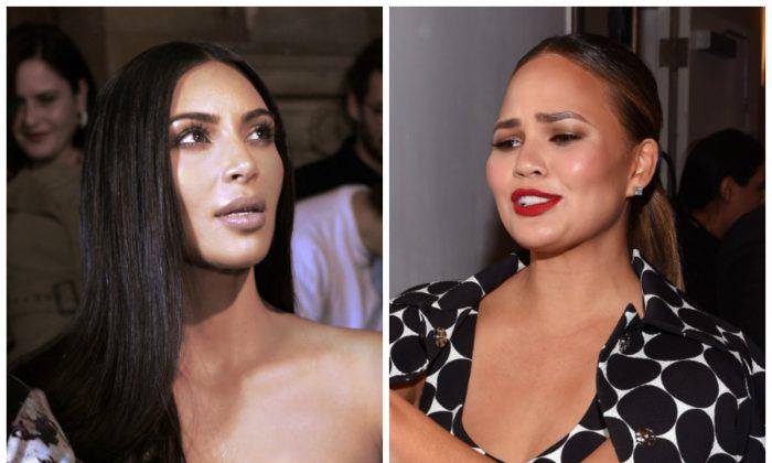Chrissy Teigen Shows Support for Kim Kardashian Following Paris Jewelry Heist
