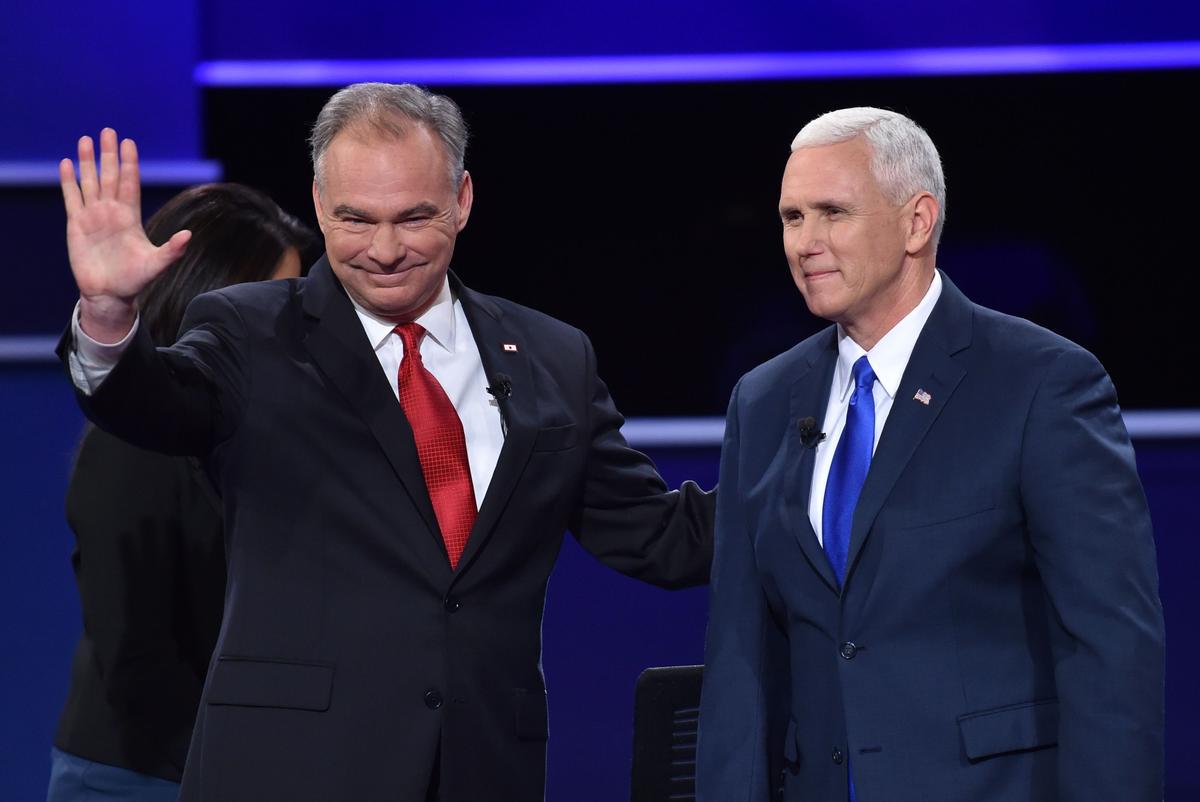 Pence Calm and Steady, but Dodges in Defending Trump