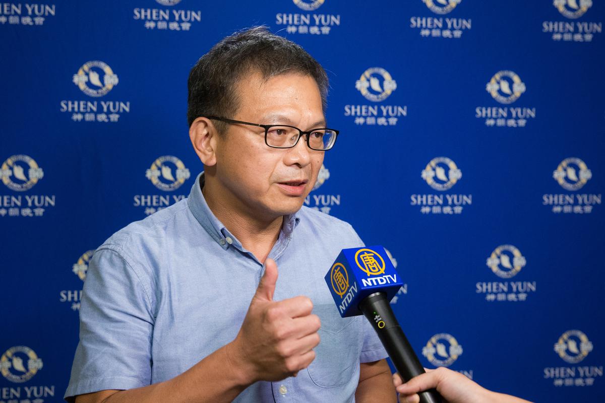 Taiwanese Entrepreneur Sees ‘Divine Beauty’ in Shen Yun Symphony Orchestra
