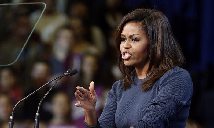 Michelle Obama Attacks Trump Over Sexual Assault Comments