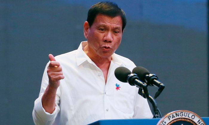 Duterte Acknowledges He Can’t Concede Sea Claims to China