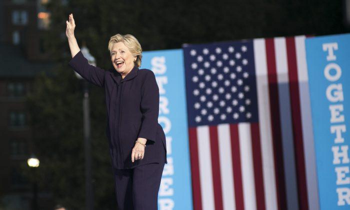 National Poll: Clinton Leading Among Men for the First Time