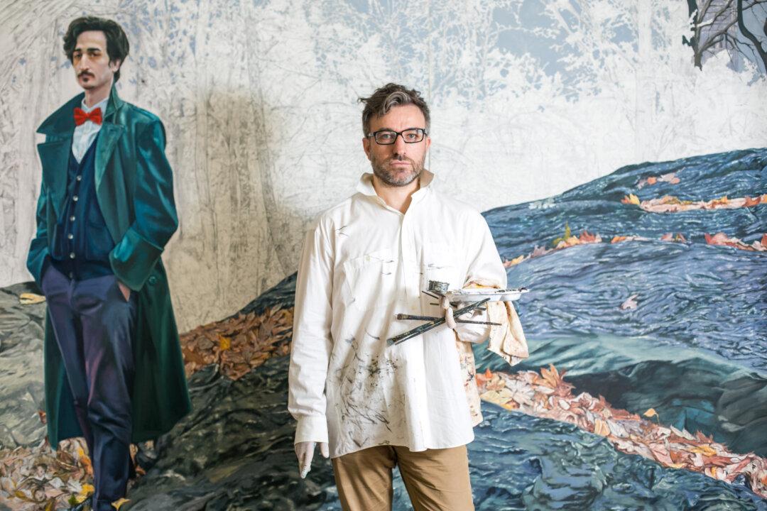 Artist Fernando Martin Diez-Cabeza Unveils ‘The Gentleman With the Red Bow Tie’