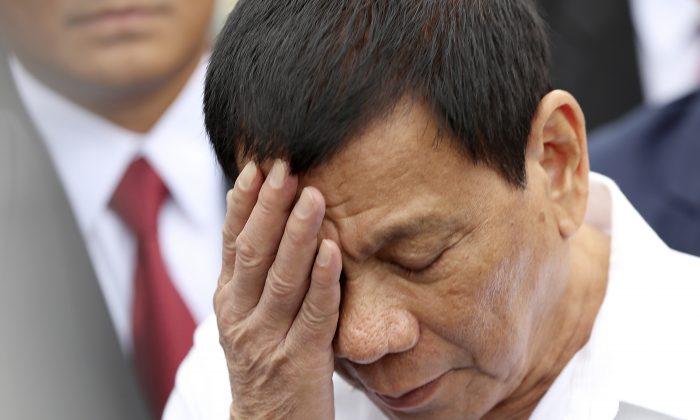 Philippine Leader Duterte Says God Told Him to Stop Cursing