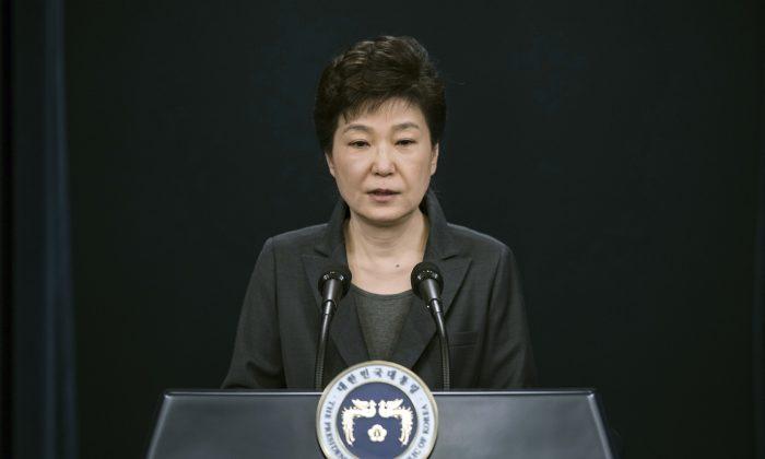 Voice Shaking, S. Korean Leader Says Scandal ‘All My Fault’