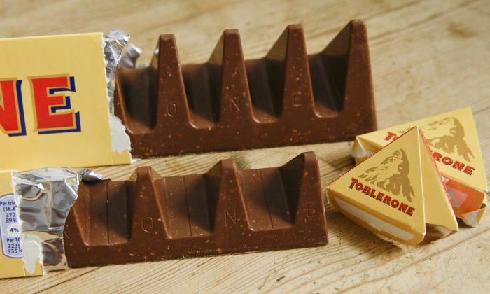 Toblerone Fans Are Outraged at Recent Shape Change