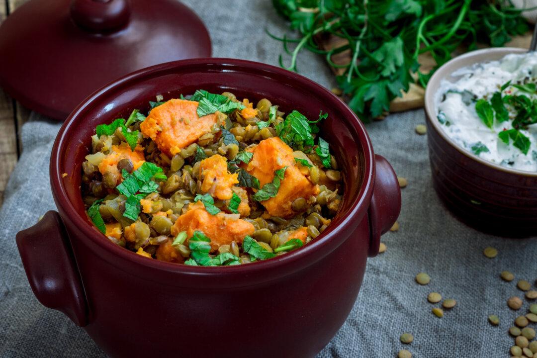 Lentil & Sweet Potato Stuffing