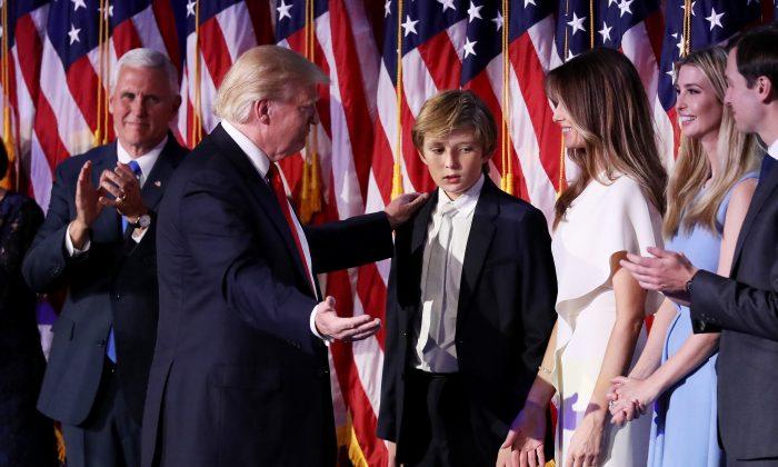 Trump: Melania, Son Will Move to White House After School