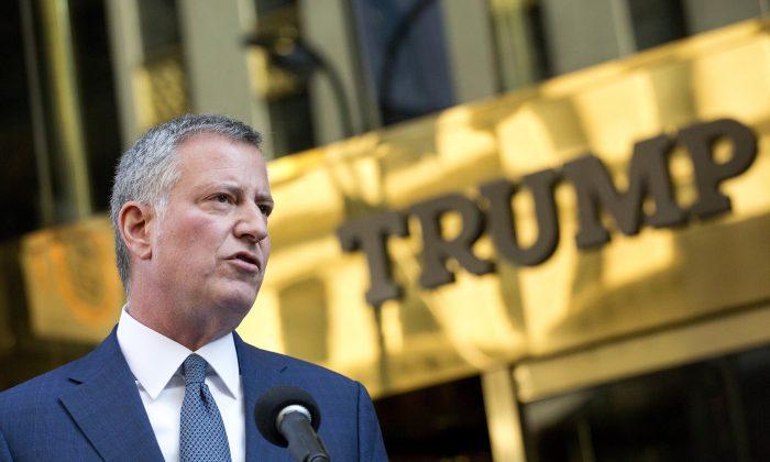 NYC Mayor Seeks $35 Million for Trump-Related Security Costs