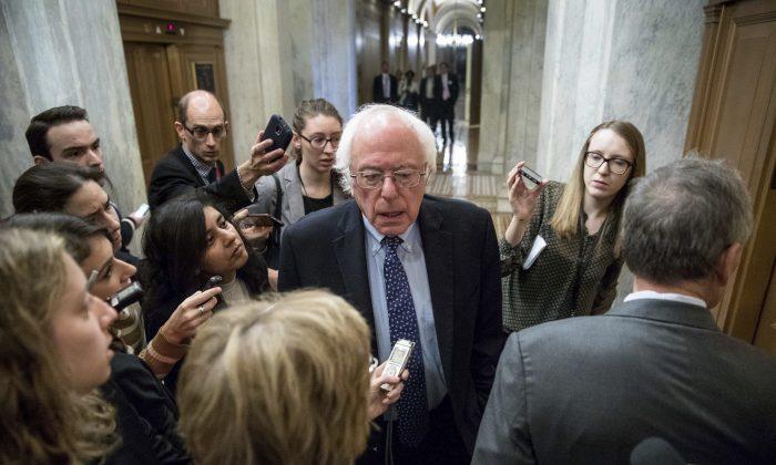 Bernie Sanders’ Office Says He Had Skin Cancer Removed From Cheek
