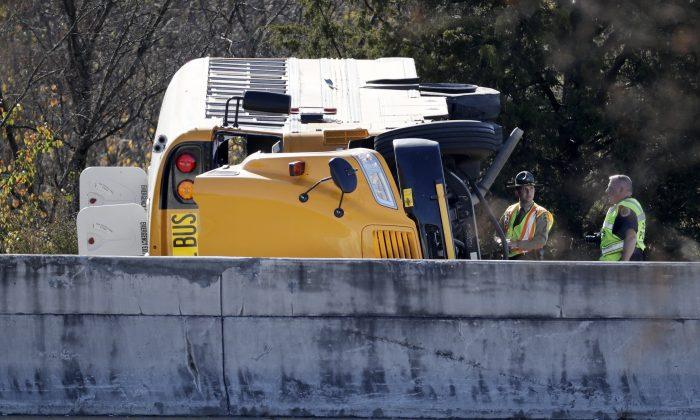 School Bus Crashes Near Nashville, Injuring 23 Students