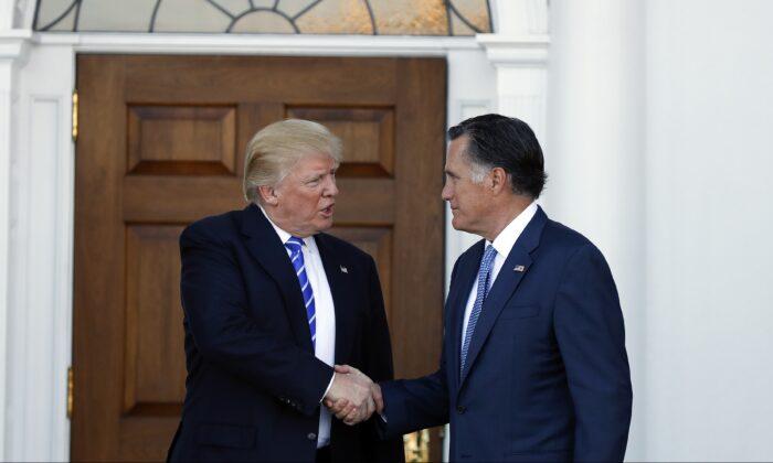 Romney meets with Trump; both say it went well