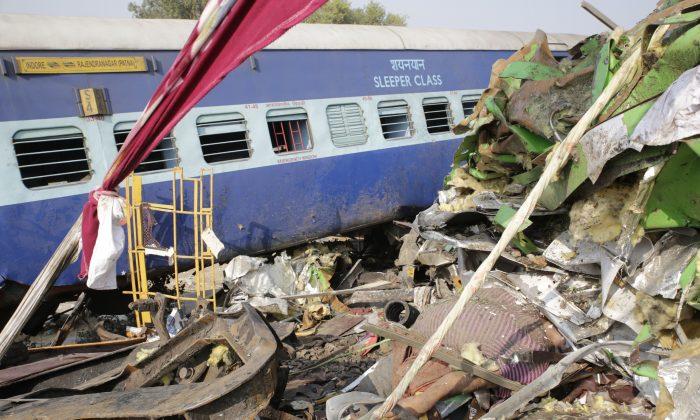 115 Dead as Train Derails in North India; Some Still Trapped