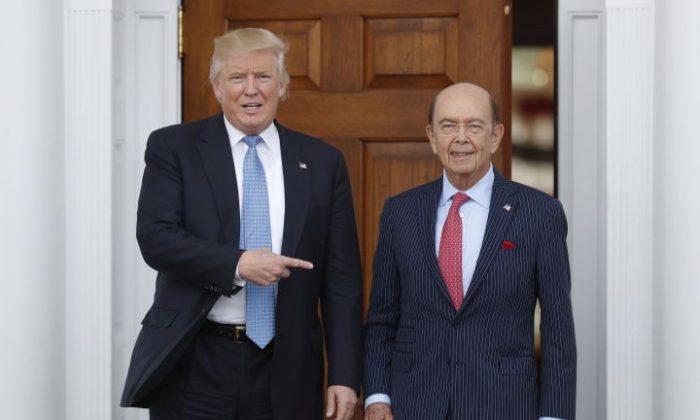 Trump Taps Billionaire Investor Wilbur Ross for Commerce Secretary