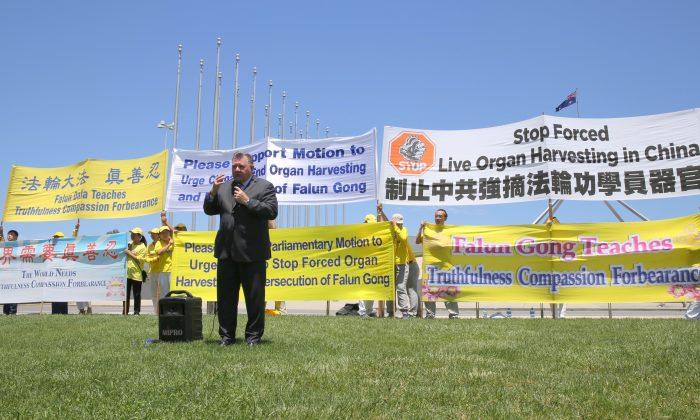 Australia: Falun Gong Practitioners Appeal to Stop Organ Harvesting