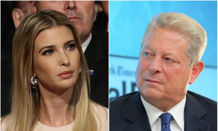 Ivanka Trump Meets With Former Vice President Al Gore