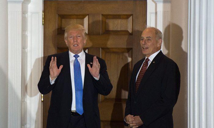 Trump Taps Retired Marine General John Kelly for Department of Homeland Security
