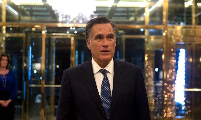 Mitt Romney Says It Was ‘An Honor’ to Be Considered Secretary of State
