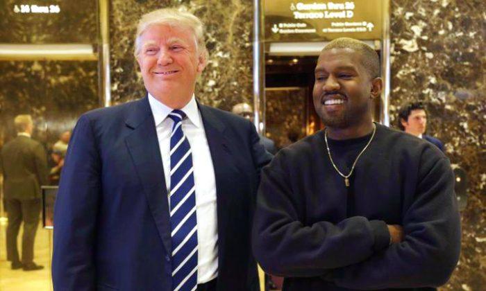 Kanye West Meets President-Elect at Trump Tower
