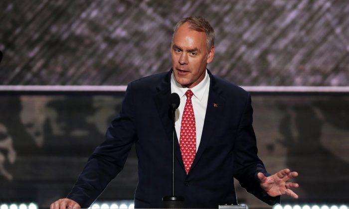 Interior Nominee Zinke Urges Array of Uses for Federal Lands
