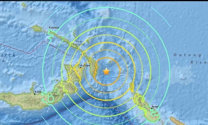 Strong Earthquake Hits Papua New Guinea, Tsunami Generated