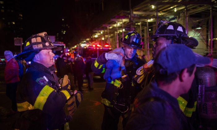 Dozens Injured in Manhattan High-Rise Fire