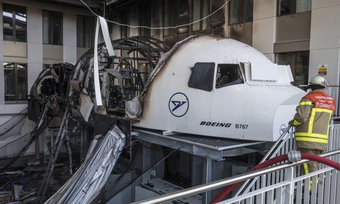 Simulator Catches Fire at Frankfurt Airport Office Building