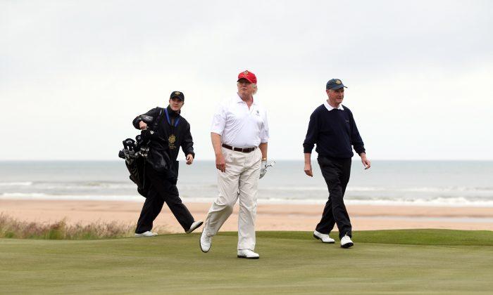 Media Angry at Trump Over Golf Game