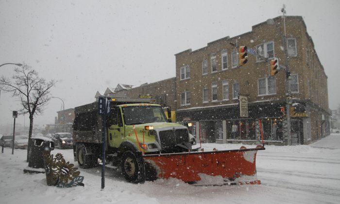 Town’s Only Snowplow Driver Quits, so Residents Grab Shovels