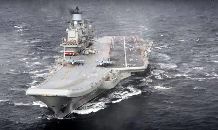 Russia Says It’s Starting Syrian Drawdown With Aircraft Carrier